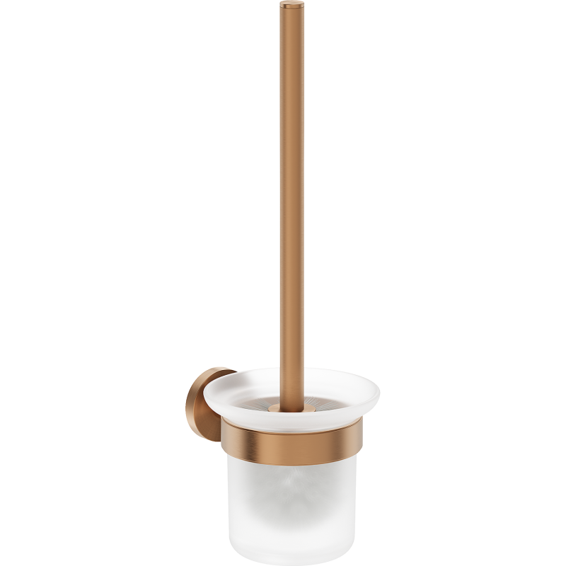 Mexen Ovio toaletní kartáč, kartáčovaná měď - 70A19571-65