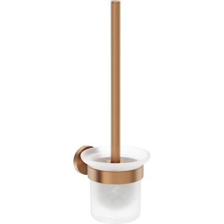 Mexen Ovio toaletní kartáč, kartáčovaná měď - 70A19571-65