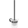 Mexen Ovio toaletní kartáč, kartáčovaná gun gray - 70A19571-66