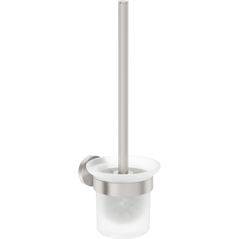 Mexen Ovio toaletní kartáč, kartáčovaný nikl - 70A19571-97