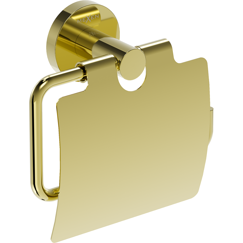 Mexen Ovio držák na toaletní papír, zlatý - 70A19521-50
