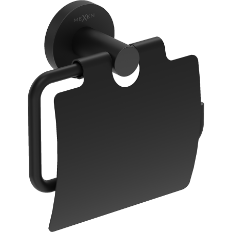 Mexen Ovio držák na toaletní papír, černý - 70A19521-70