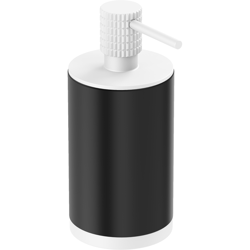 Mexen Triv stojací dávkovač na mýdlo, černý/bílý - 70A33059-20B