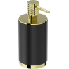 Mexen Triv stojan na mýdlo černý/zlatý - 70A33059-50B