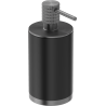 Mexen Triv stojací dávkovač mýdla, černý/kartáčovaný gun gray - 70A33059-66B
