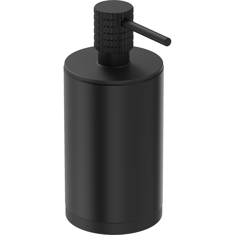 Mexen Triv volně stojící dávkovač mýdla, černý - 70A33059-70B