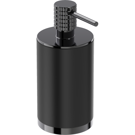Mexen Triv stojící dávkovač mýdla, černý/černý chrom - 70A33059-73B