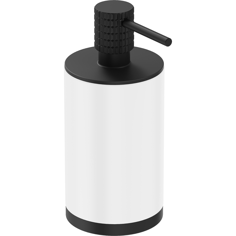 Mexen Triv stojanový dávkovač mýdla, bílý/černý - 70A33059-70W