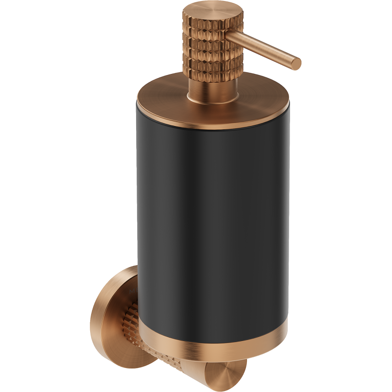 Mexen Triv dávkovač mýdla, černá/kartáčovaná měď - 70A33058-65B
