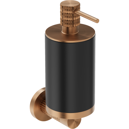 Mexen Triv dávkovač mýdla, černá/kartáčovaná měď - 70A33058-65B