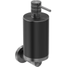 Mexen Triv Dávkovač mýdla, černý/kartáčovaný gun gray - 70A33058-66B