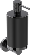 Mexen Triv dávkovač mýdla, černý/black chrome - 70A33058-73B