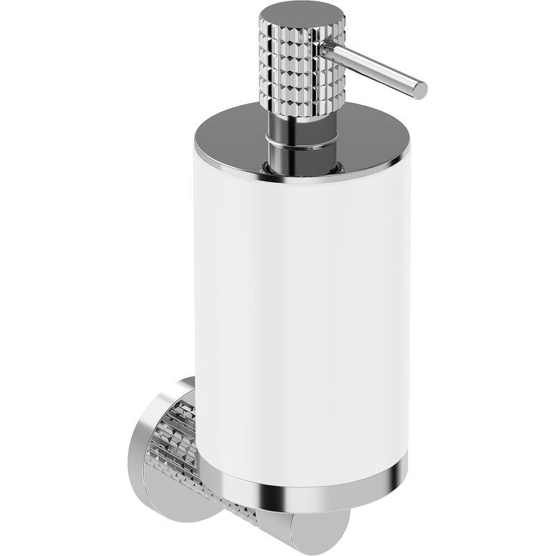 Mexen Triv dávkovač mýdla, bílý/chrom - 70A33058-00W