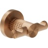 Mexen Triv dvojitý háček na ručník, kartáčovaná měď - 70A33012-65