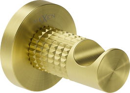 Mexen Triv háček na ručník, zlatý kartáčovaný - 70A33011-55