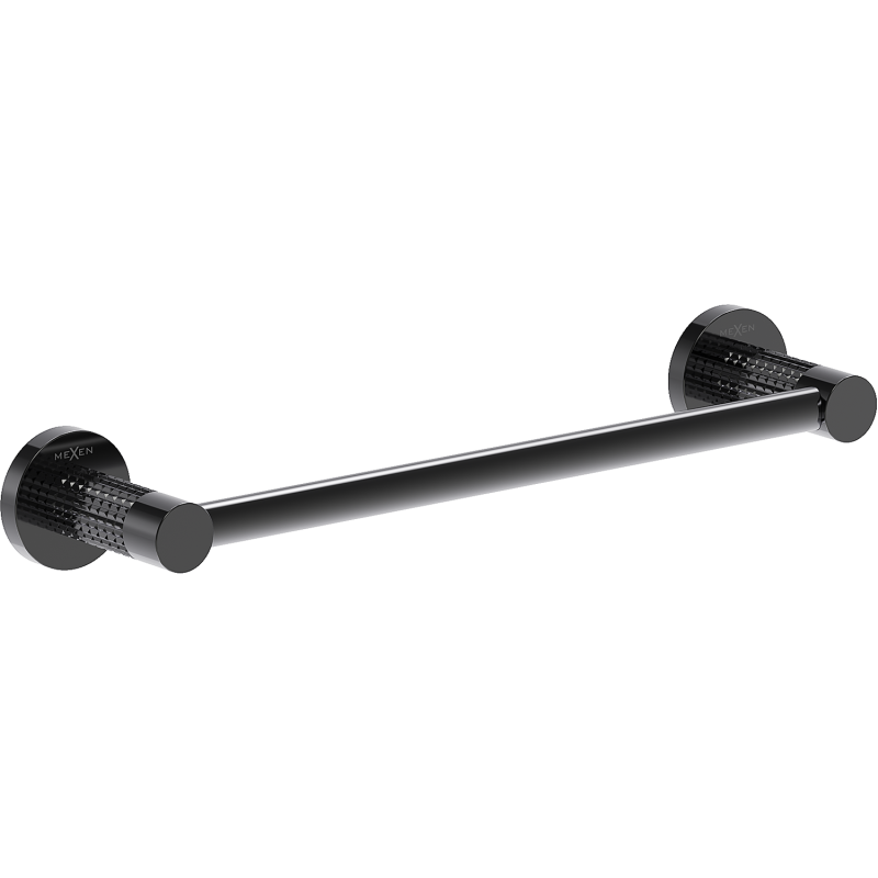 Mexen Triv věšák na ručník, černý chrom - 70A33041-73