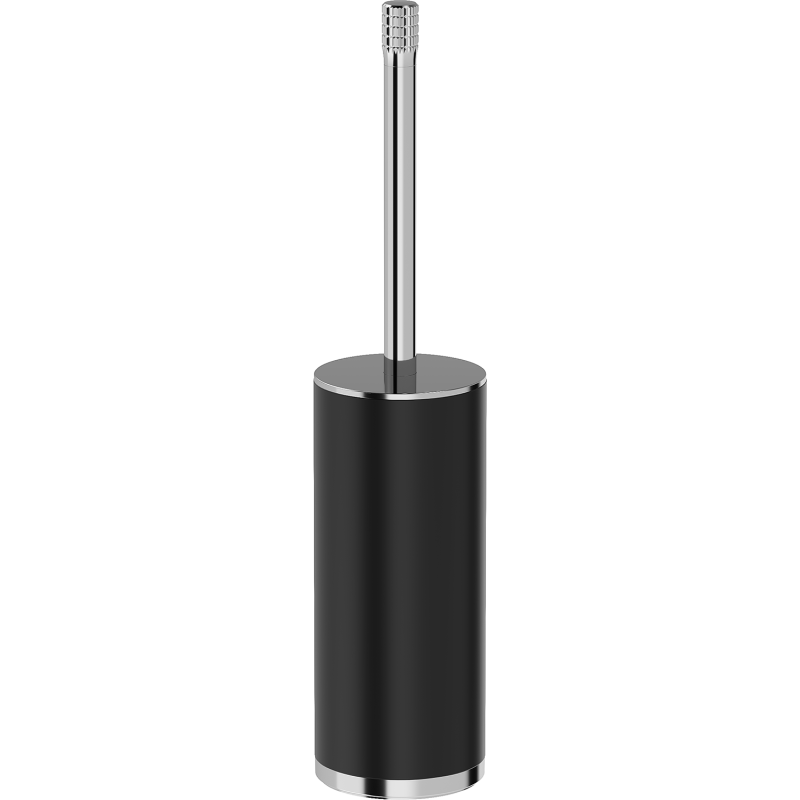 Mexen Triv stojící WC kartáč, černá/chrom - 70A33073-00B