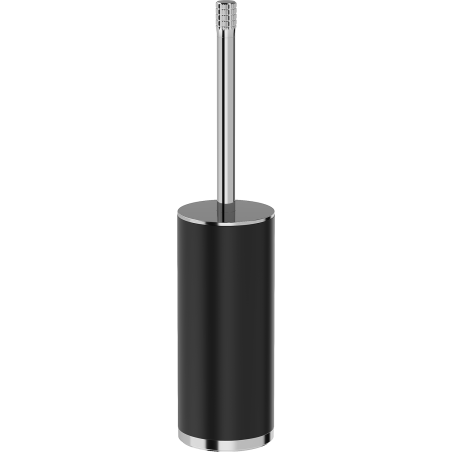 Mexen Triv stojící WC kartáč, černá/chrom - 70A33073-00B
