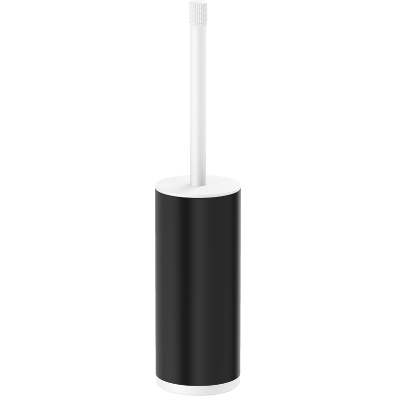 Mexen Triv stojící toaletní kartáč, černý/bílý - 70A33073-20B