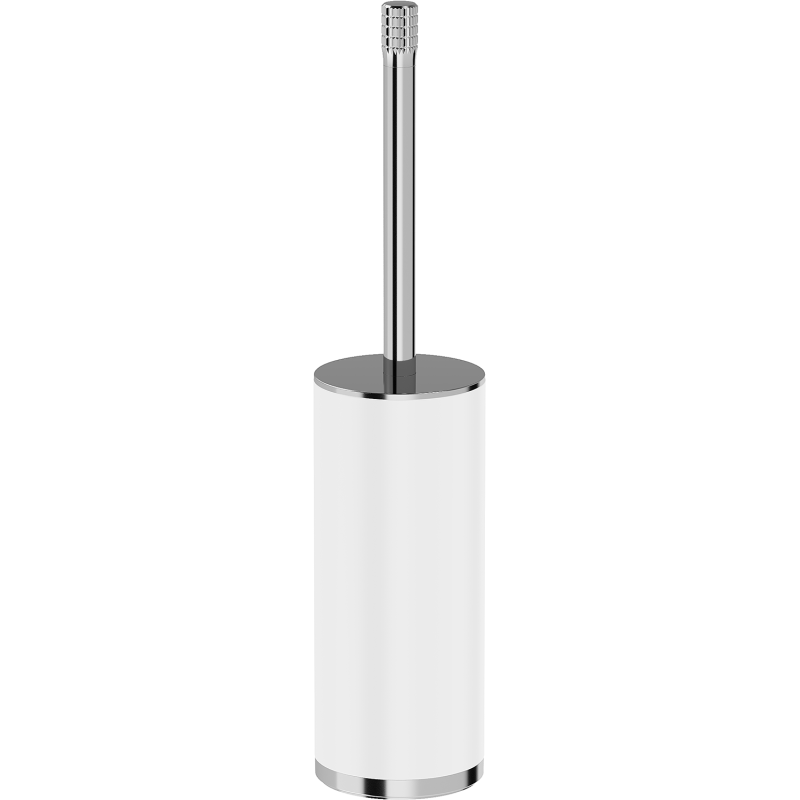 Mexen Triv stojící toaletní kartáč, bílá/chrom - 70A33073-00W