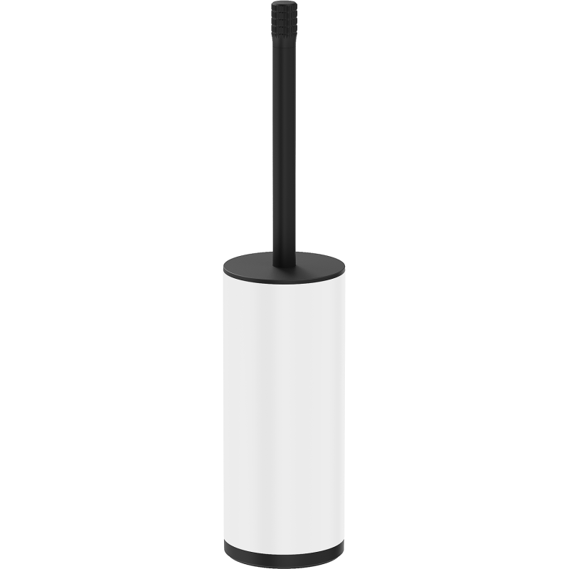 Mexen Triv stojící toaletní kartáč, bílý/černý - 70A33073-70W
