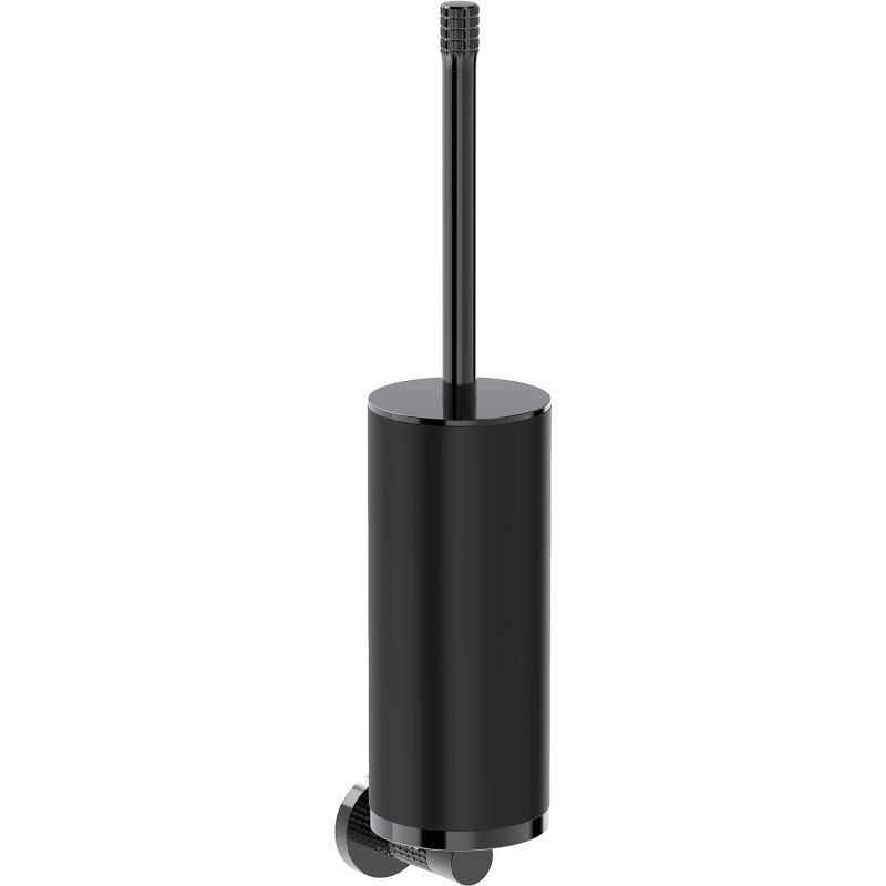 Mexen Triv toaletní kartáč, černá/černý chrom - 70A33071-73B