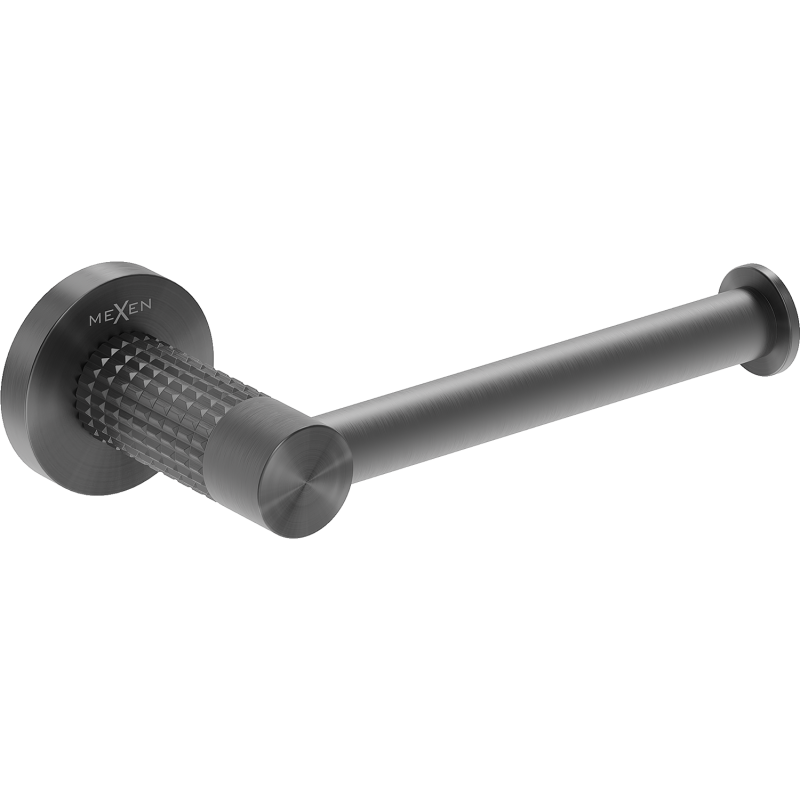 Mexen Triv držák na toaletní papír, kartáčovaný gun gray - 70A33025-66