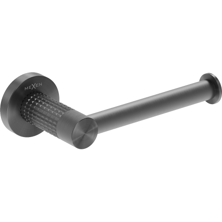 Mexen Triv držák na toaletní papír, kartáčovaný gun gray - 70A33025-66