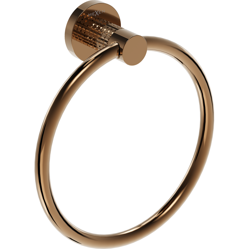 Mexen Triv věšák na ručník, růžové zlato - 70A33031-60