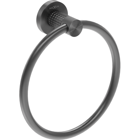 Mexen Triv držák na ručník, kartáčovaná gun gray - 70A33031-66