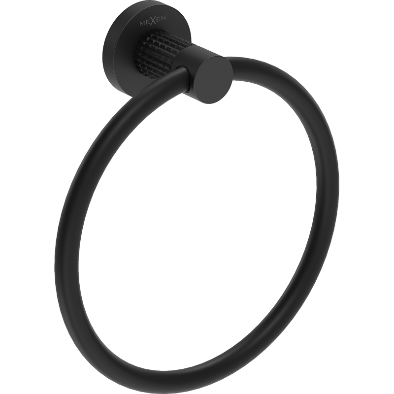 Mexen Triv věšák na ručník, černý - 70A33031-70