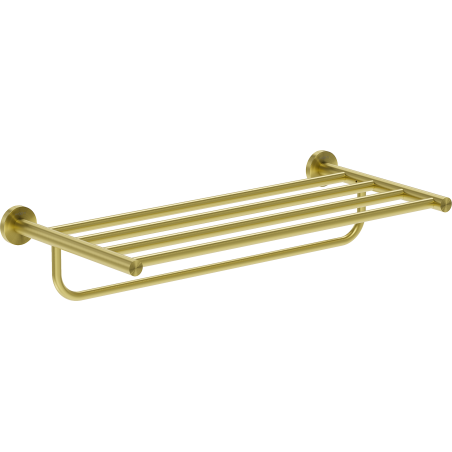 Mexen Ovio police na ručník, zlatá kartáčovaná - 70A19581-55