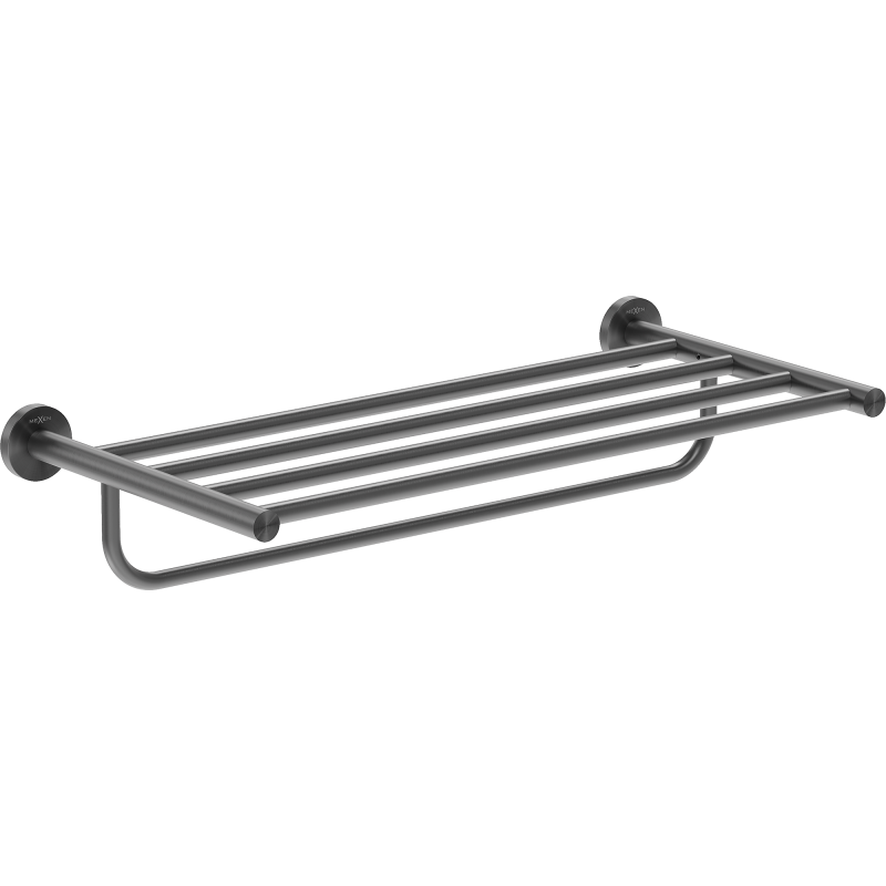 Mexen Ovio police na ručníky, kartáčovaná gun gray - 70A19581-66