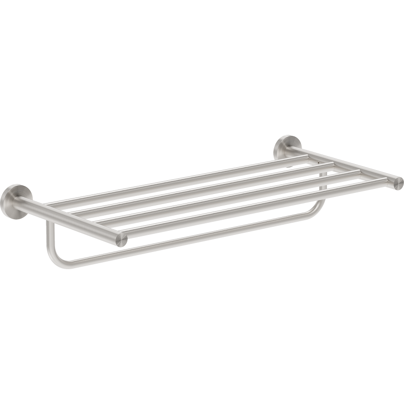 Mexen Ovio police na ručník, kartáčovaný nikl - 70A19581-97