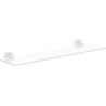 Mexen Ovio závěsná skleněná police, bílá - 70A19561-20