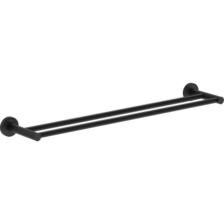 Mexen Ovio dvojitý držák na ručník, černý - 70A19547-70