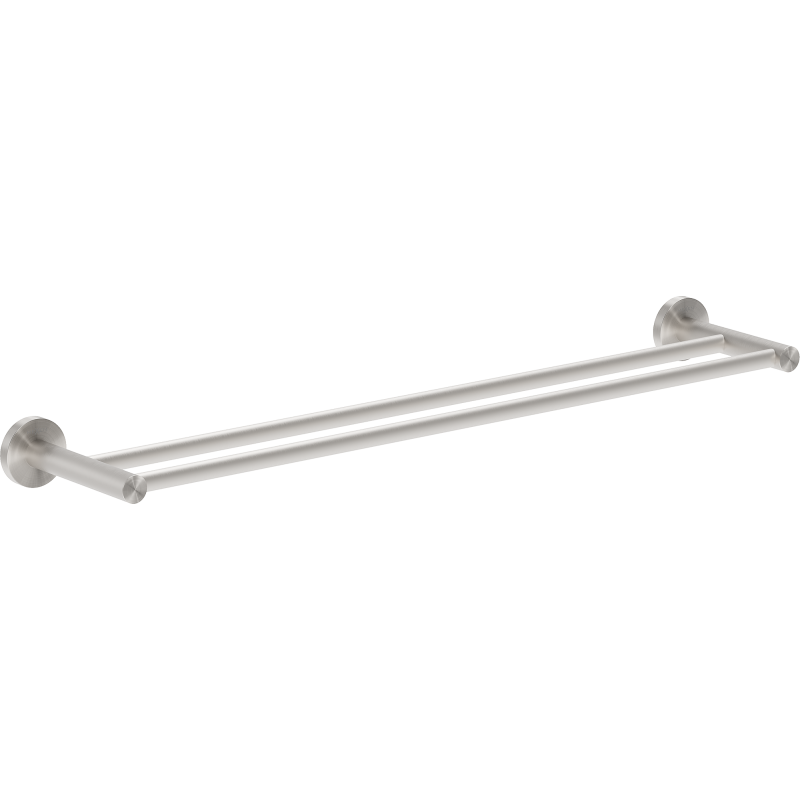 Mexen Ovio dvojitý držák na ručník, kartáčovaný nikl - 70A19547-97