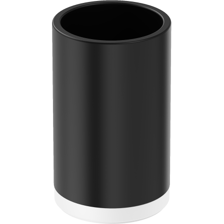 Mexen Triv stojící kelímek na kartáčky, černý/bílý - 70A33053-20B