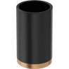 Mexen Triv stojící kelímek na kartáčky, černý/kartáčovaná měď - 70A33053-65B