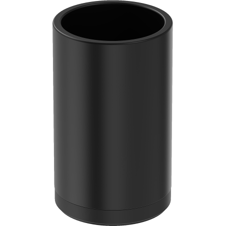 Mexen Triv stojící kelímek na kartáčky, černý - 70A33053-70B