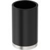 Mexen Triv stojatý kelímek na kartáčky, černý/kartáčovaný nikl - 70A33053-97B