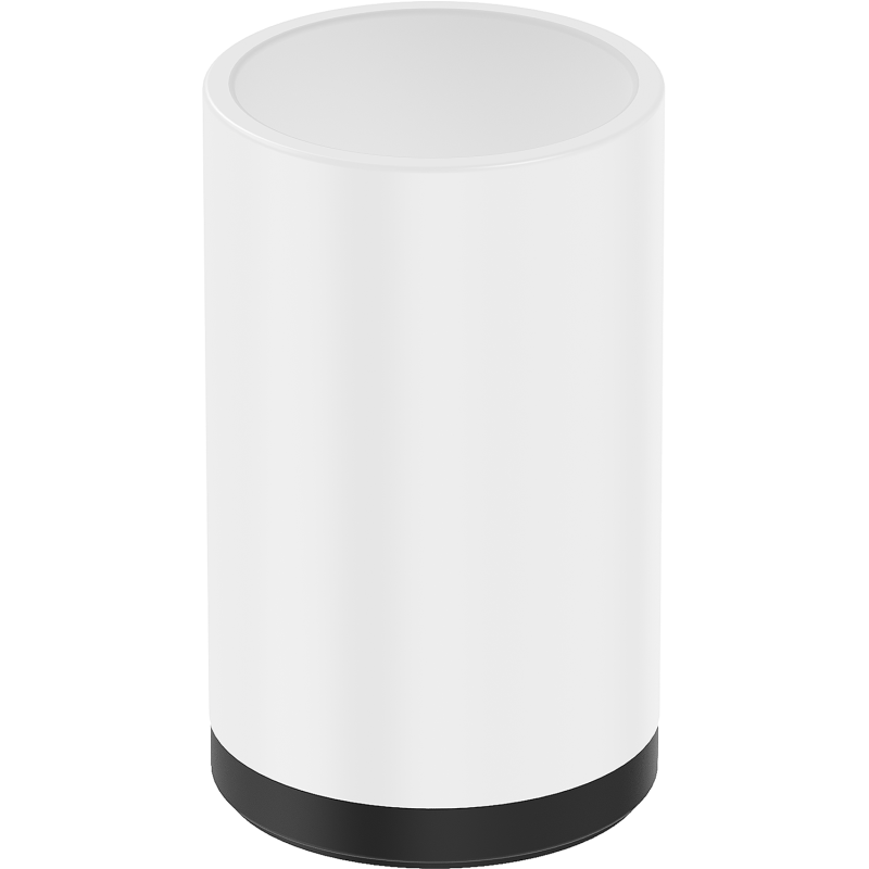 Mexen Triv kelímek na kartáčky stojící, bílý/černý - 70A33053-70W