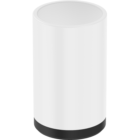 Mexen Triv kelímek na kartáčky stojící, bílý/černý - 70A33053-70W