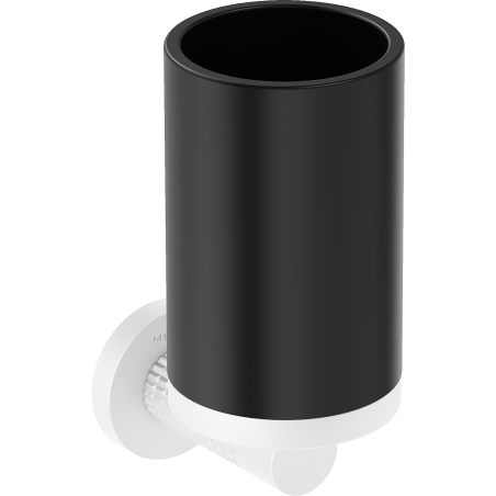 Mexen Triv kelímek na kartáčky, černý/bílý - 70A33051-20B