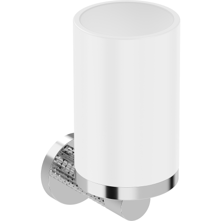 Mexen Triv hrnek na zubní kartáčky, bílá/chrom - 70A33051-00W