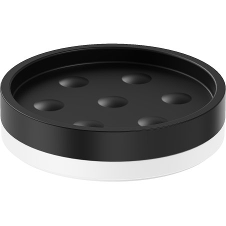 Mexen Triv stojánková mýdlenka, černá/bílá - 70A33057-20B