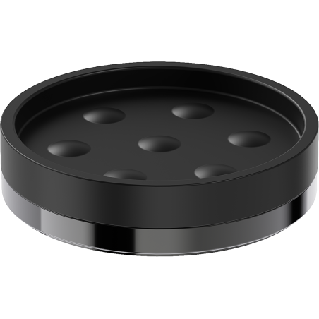 Mexen Triv mýdlenka stojící, černá/black chrome - 70A33057-73B