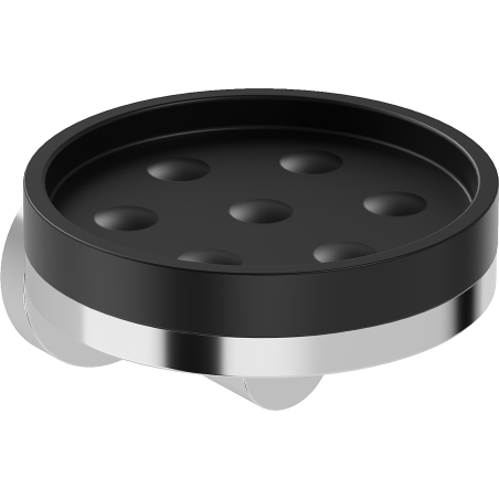 Mexen Triv mýdelnička, černá/chrom - 70A33055-00B