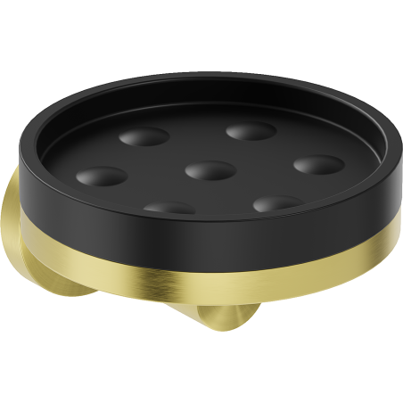 Mexen Triv mýdlenka, černá/zlatá kartáčovaná - 70A33055-55B