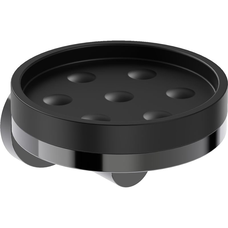 Mexen Triv mýdlenka, černá/black chrome - 70A33055-73B